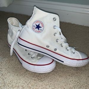 White High Top Converse